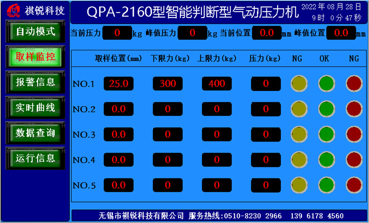 智能氣動壓力機